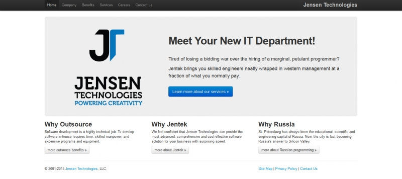 Скриншот сайта «ez.ru» от 21.03.2015 года